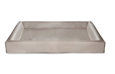 Bia Bett Kunstlederbezug Hundekorb Taupe