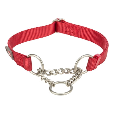 Trixie Hundehalsband Premium Halb-Schlupf-Halsband Rot