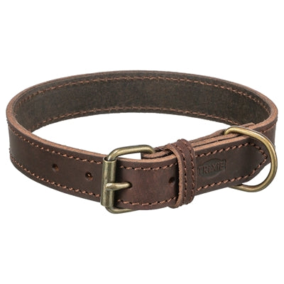 Trixie Hund Rustikales Leder Dunkelbraun