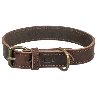 Trixie Hund Rustikales Leder Dunkelbraun