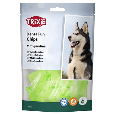 Trixie Denta Fun Spirulina Kaugummi-Chips