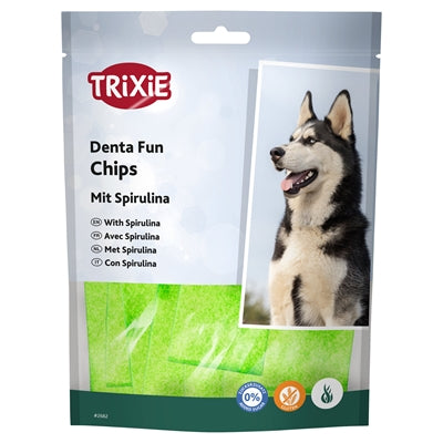 Trixie Denta Fun Spirulina Kaugummi-Chips