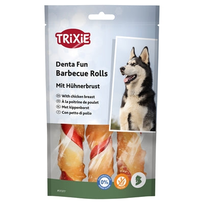 Trixie Kaurollentrixie Denta Fun Barbecue Chicken