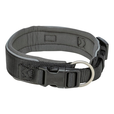 Trixie Hund Extra Breit Schwarz / Graphitgrau