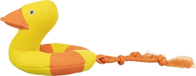 Trixie Hundespielzeug Aqua Spielzeug Ente Auf Seil