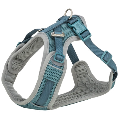 Trixie Hundegeschirr Premium Flexmesh Breite Brust Petrol