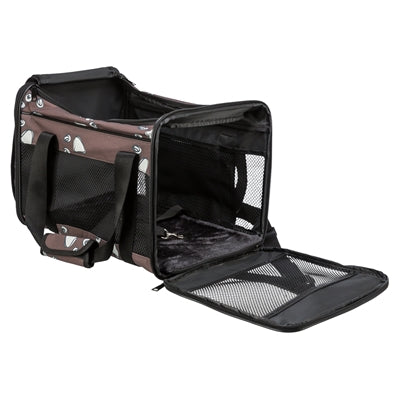 Trixie Hundetasche Adrina Mit Druck Braun