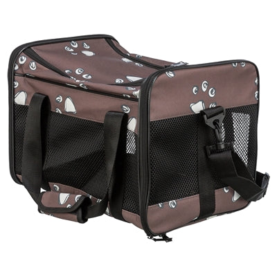 Trixie Hundetasche Adrina Mit Druck Braun