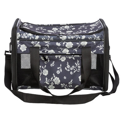 Trixie Hundetasche Adrina Mit Druck Schwarz