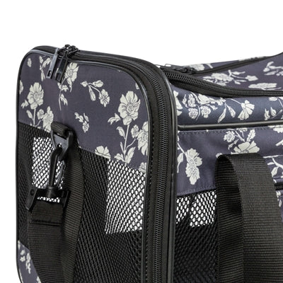 Trixie Hundetasche Adrina Mit Druck Schwarz