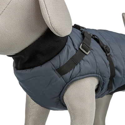 Trixie Pontis Hundemantel Mit Geschirr Blau